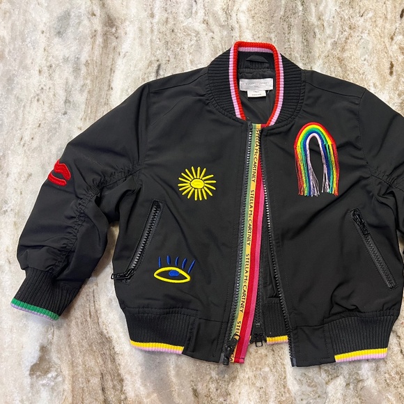 Stella McCartney Kids Italy Bomber Jacket